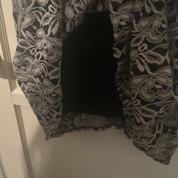 Free People Miles of Lace Boho Chic Sleeveless Mini Dress - Picture 4 of 5